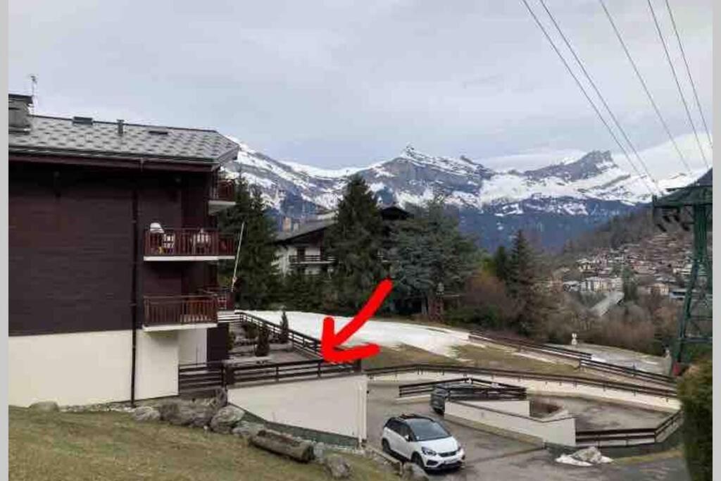 Appartement L'Edel - Vue Massif Mont-Blanc Saint-Gervais-les-Bains Exterior foto